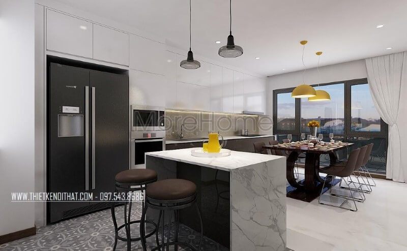 Kiểu trang trí nội thất độc đáo, tỉ mỉ và đẹp mắt sẽ làm nên một vẻ đẹp hiện đại, sang trọng cho cả biệt thự, nhà phố và phòng ăn, phòng bếp.