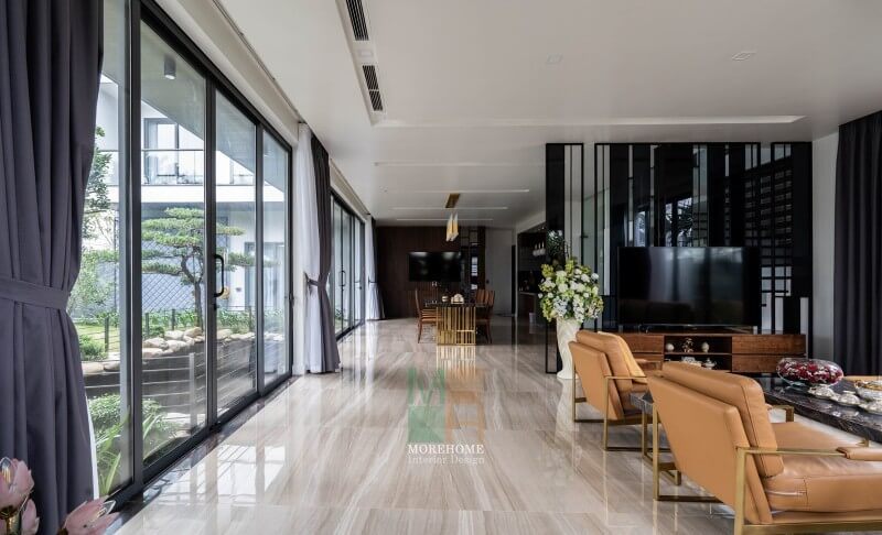 do Morehome thi công trọn gói. Morehome đã hoàn thành việc thi công nội thất trọn gói tại Hà Tĩnh. Hình ảnh bên dưới minh họa cho sự hoàn thiện của công trình nhà biệt thự hiện đại do Morehome thực hiện trọn gói.